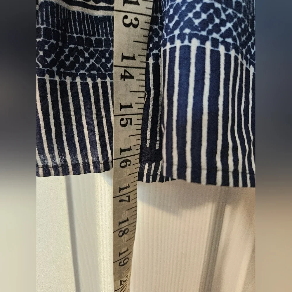 NWT Chelsea & Violet Mayan Blue Paisley Tassel Mini Skirt